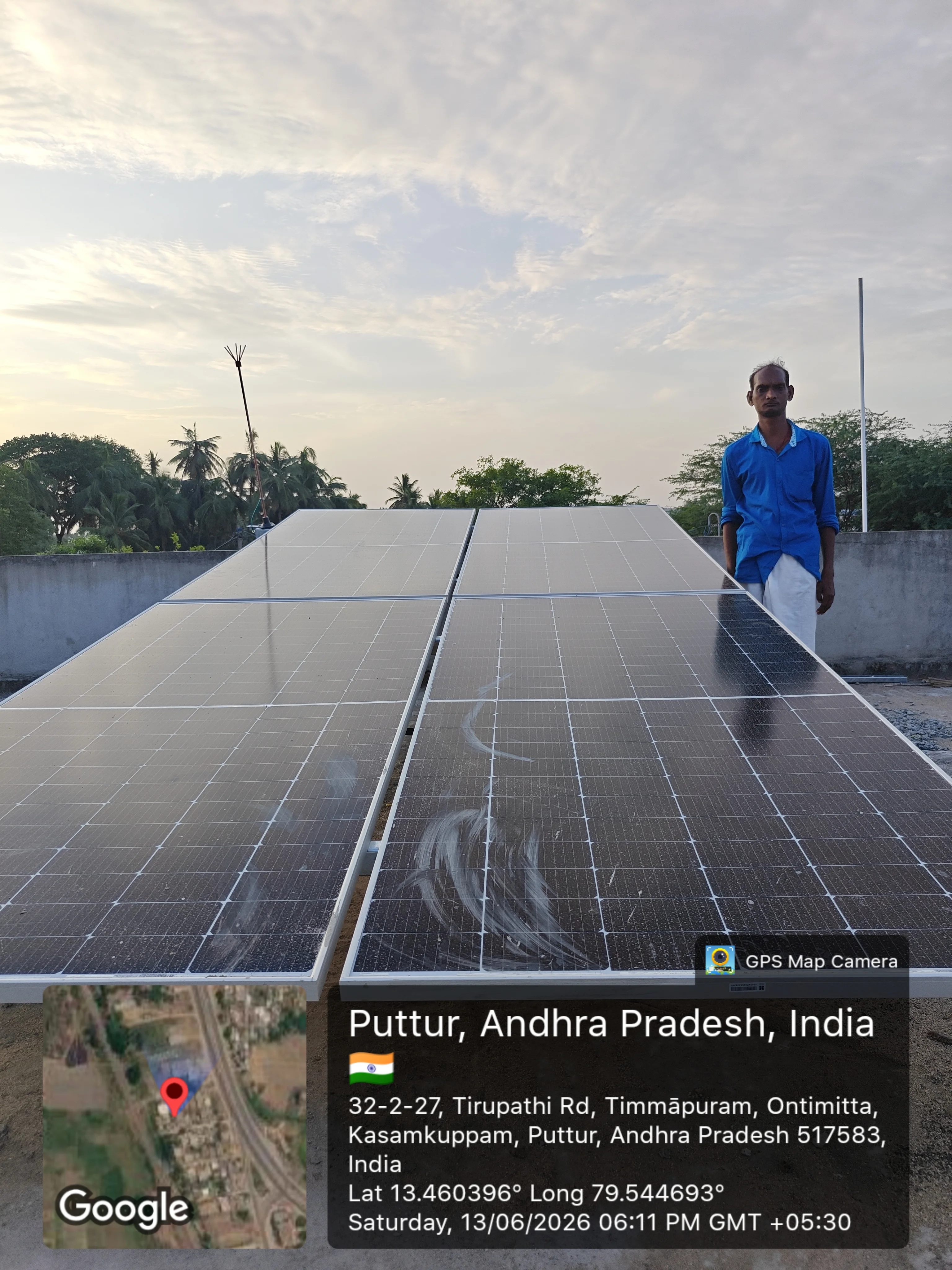 Residential Rooftop Solar Installation